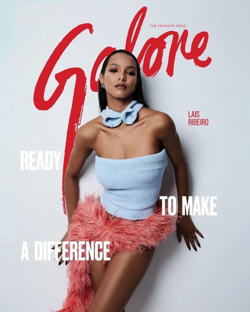 LAIS RIBEIROÇ Photographed and interviewed by @HigorBastos, the beauty with a heart of gold is Galore’s February fashion issue cover girl.